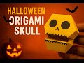 Halloween Origami Sugar Skull that bites | Halloween 2025 | Halloween Paper Crafts #halloween #craft