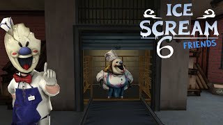 Ice Scream 6 Secret Elevator Area | Ice Scream 6