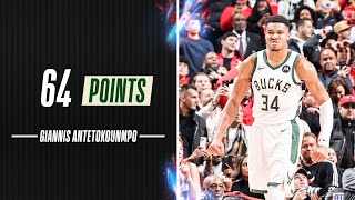 EVERY POINT From Giannis Antetokounmpo's HISTORIC Performance | #giannisantetokounmpo