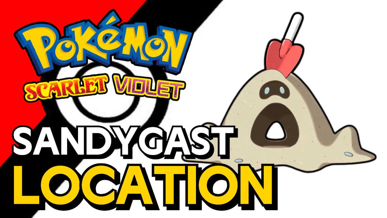 Pokemon Scarlet & Violet - Sandygast Location - YouTube