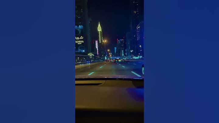 Night Drive on Sheikh Zayed Road Dubai 🌃 | Stunning Burj Khalifa View | 4K City Drive #exploredubai