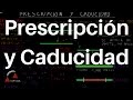 Prescripción y Caducidad. DERECHO CIVIL