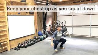 Alternating Dumbbell Thrusters