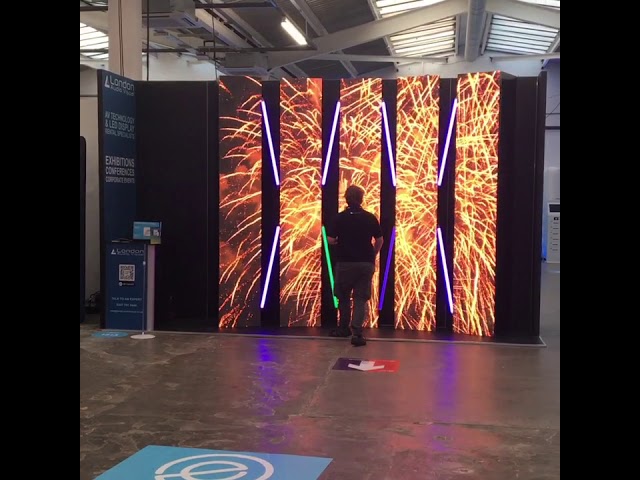 Event Tech Live 2019 Exhibition Stand London Audio Visual LED - Rental & Hire