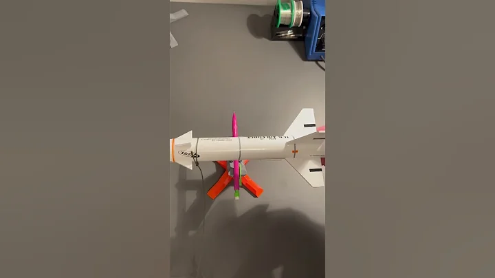 Balancing a model rocket