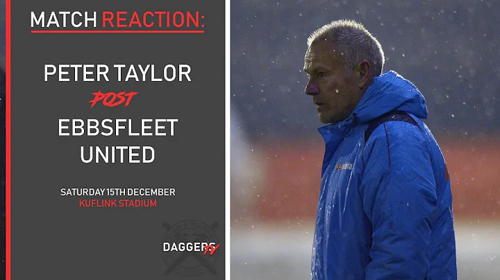 INTERVIEW: Peter Taylor post FA Trophy win over Ebbsfleet United