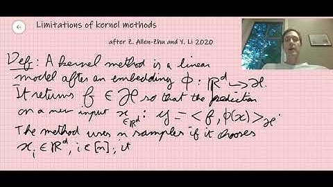Provable limitations of kernel methods