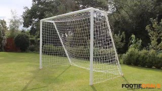 Garden Goal  Footie Goal 8'x6' (2.4x1.8m)  Grass Surface PVC goalpost #goalpost #gardengoals