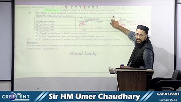 CAF 1 Sir Umer Lecture 95 A1