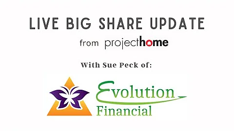 LIVE Big Share Update with Sue Peck