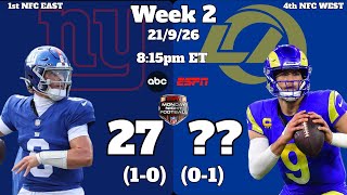 NFL Week 2 2026 Picks & Predictions #NFL #NFLPredictions 