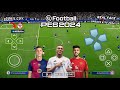 eFOOTBALL PES 2025 PPSSPP CAMERA PS5 ANDROID OFFLINE NEW KITS 2024/25 REAL FACES LATEST &amp; TRANSFERS