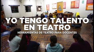 Taller “Herramientas del teatro para la docencia” 👨🏽‍🏫🎭👩🏻‍🏫