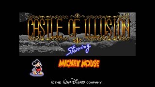 Castle of Illusion Starring Mickey Mouse Longplay [Sega Genesis/Mega Drive] [60 FPS]