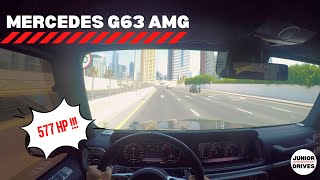 2022 Mercedes Benz G63 AMG | POV Drive | Dubai, UAE