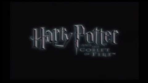 Harry Potter and the Goblet of Fire Title Screen & Intro (GCN)