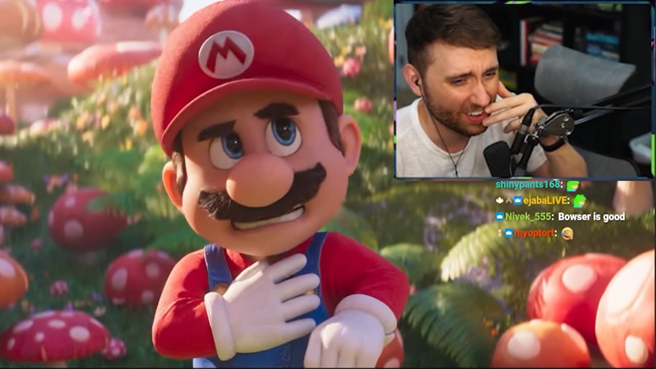 Atrioc Reacts To The New Mario Movie Trailer