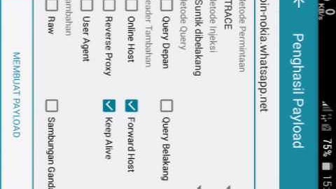 Cara membuat config HTTP Injector Axis Kzl Chat