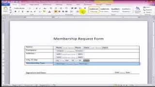 How to create fillable forms in Word How to create fillable forms in Word