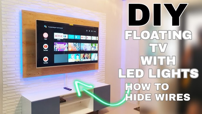 Ocultar o esconder los cables del TV es posible con estas 10 ideas