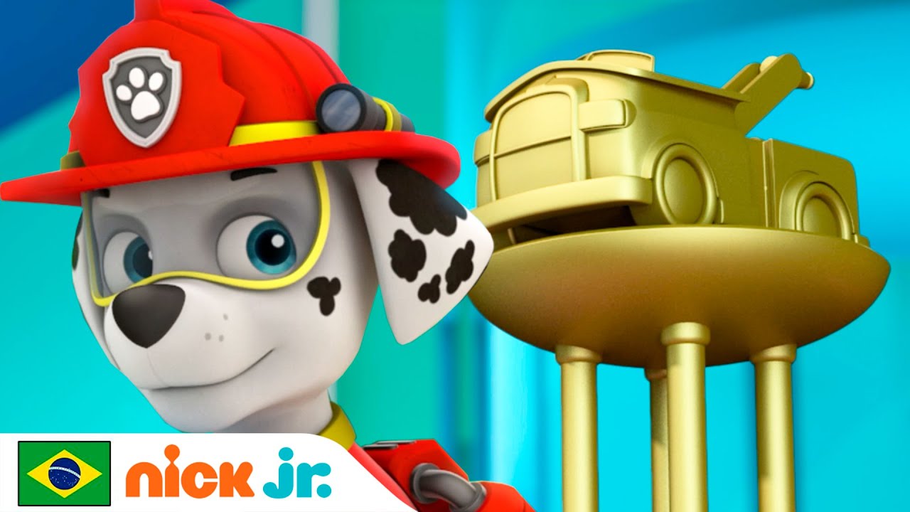 Patrulha Canina | O Marshall é um herói! | Nick Jr. em Português - YouTube