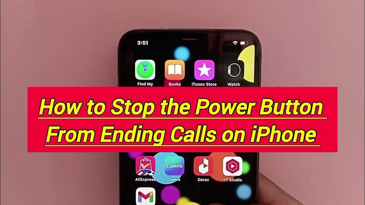 Turn Off Power Button Ends Call Iphone 13 How to Turn Off Power Button Ends Call in iPhone | Power Off Button