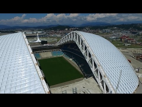 Video: Kā Tika Uzbūvēts Fisht Stadions