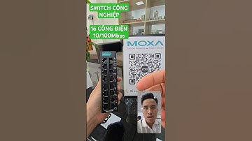 EDS-2016-ML Switch công nghiệp phòng nổ Moxa #moxavietnam  #shorts