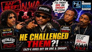 Eazy-E Calls Out Dr. Dre & Challenges Snoop to Fight 😳 | The Howard Stern Show