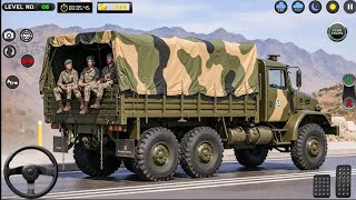 Gameplan - army transport truck driving sim  - Android gameplay | military truck driving games 2026 screenshot 2