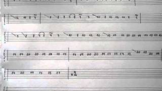 Video thumbnail of "Conan the Barbarian -Recovery theme guitar tab by Maniek"