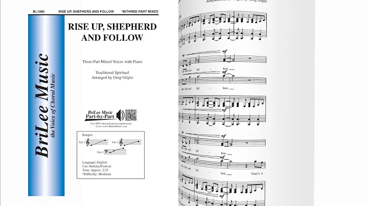 Rise Up, Shepherd And Follow (BL1090) arr. Greg Gi...
