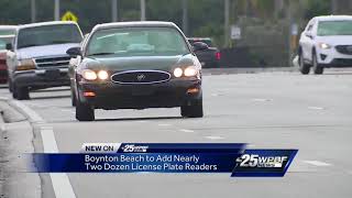 Boynton Beach to add nearly two dozen license plate readers