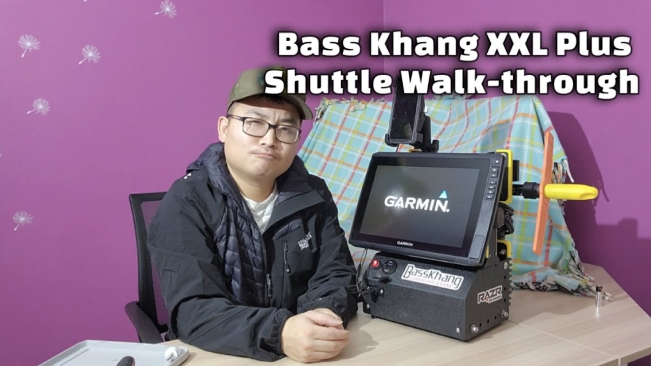 Bass Khang XXL Plus Livescope Shuttle, Garmin 126 Ultra