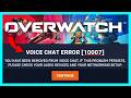 You Have Been Removed from Voice Chat Overwatch (2026 FIX)