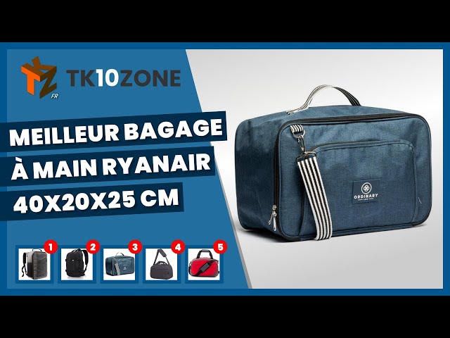 Les 5 meilleurs bagages à main pour ryanair 40 x 20 x 25 cm - YouTube