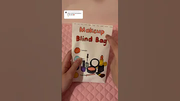 makeup blind bag! 💄 #diy #blindbag #papercraft #craft #asmr #papersquishy #kpop #makeup #unboxing