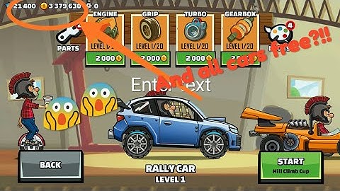 How to hack hill climb racing2 (no root) unlimited coins and gems 😱😱 (Link in the description)