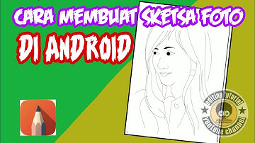 CARA MEMBUAT SKETSA FOTO DI ANDROID | AUTODESK SKETCHBOOK