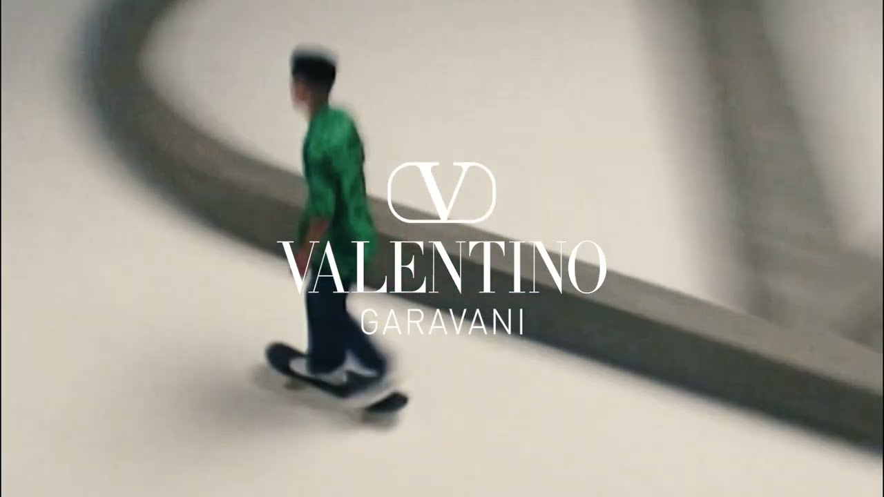 Open Skate Leather Sneakers in White - Valentino Garavani