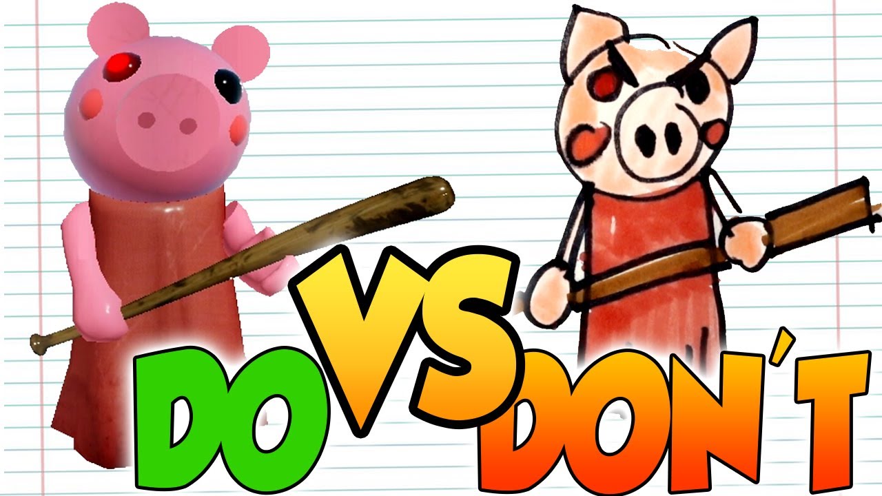 Piggy, Roblox : Draw My Life