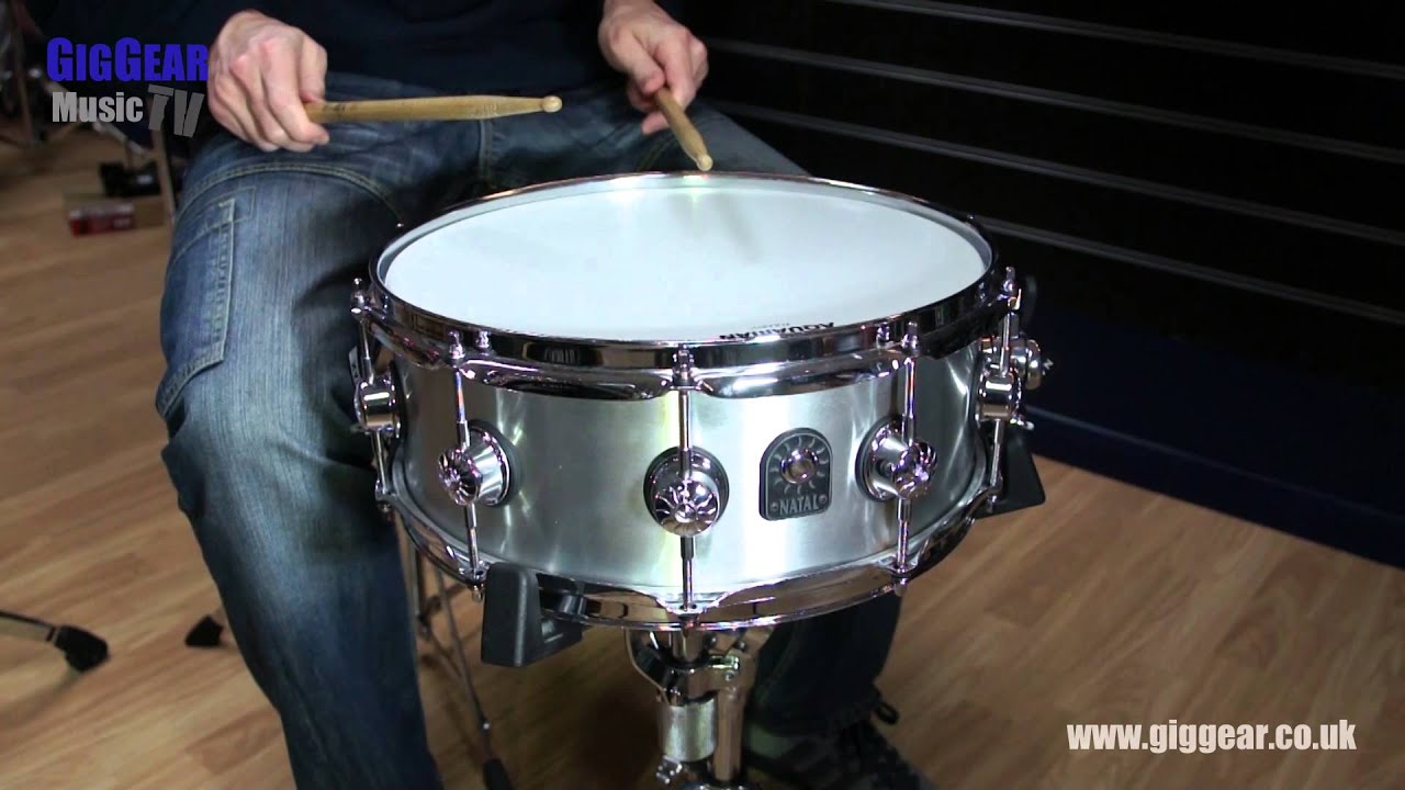 Natal Drums - Natal Aluminium Metal Snare Demo
