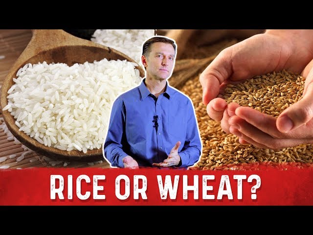 What's Unhealthier – Rice or Wheat? – Dr.Berg class=