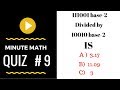Math Puzzles with Answers in 60 seconds - Can you solve this problem?