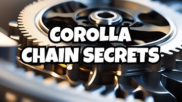 How To Timing Toyota Corolla, Matrix, & Vibe Timing 1zz Chains