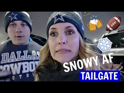 Freezing all day for Sunday Night | Cowboys/Giants Tailgate
