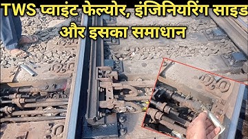 TWS POINT in  railway || tws point machine | TWS,failure#railwaysignalling#snt#pway @kumarsir2612