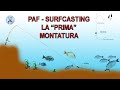 TUTORIAL - PAF / SURFCASTING La "PRIMA" Montatura / Trave (A Modo Mio)