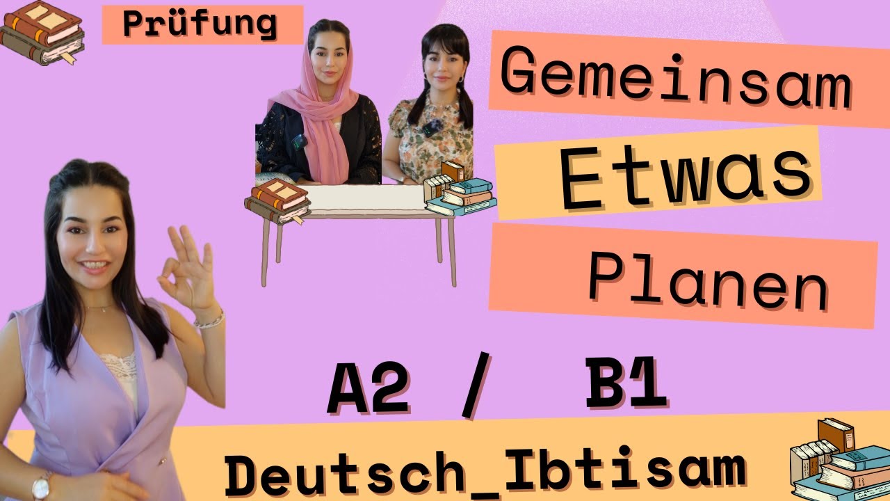A2/B1 Prüfung: Gemeinsam etwas planen | Deutsch & Kurdisch erklärt