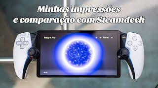 Minha análise sobre o Playstation Portal + Comparativo com Steam deck